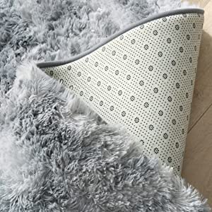 Non-Slip Shag Fuzzy - Rugs 5x7 feet