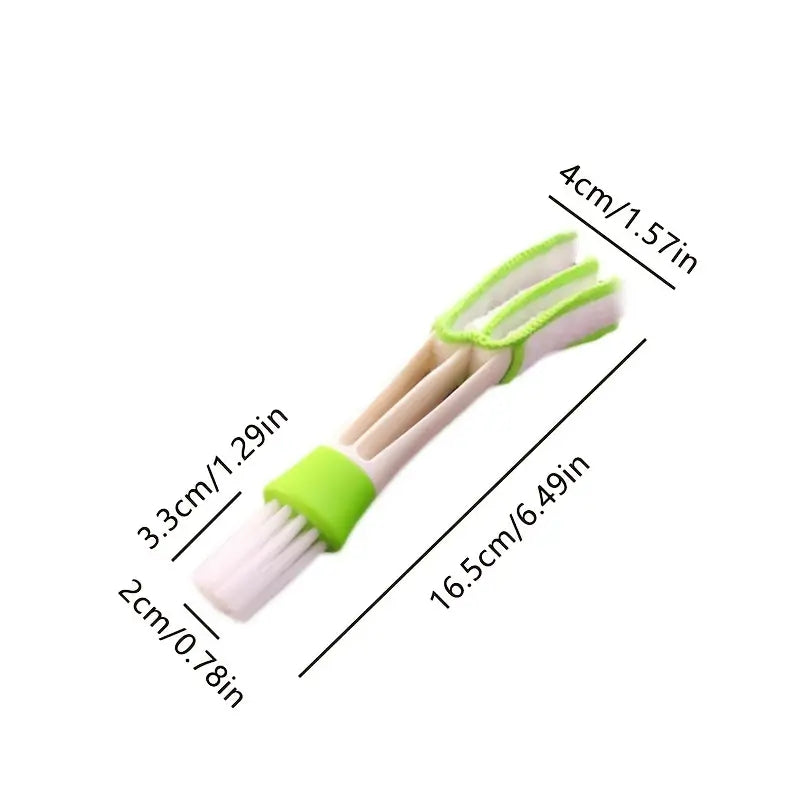 Washable Cleaning Clip for Door Partitions and Dead Corners Shutter Brush