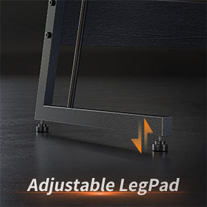 L-Shaped Desk Computer Corner Desk, Home Gaming Desk, Office Writing Workstation with Large Monitor Stand, Space-Saving, Easy to Assemble,