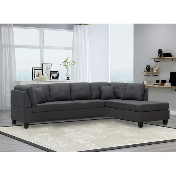 Linen Sofa Sectional Large