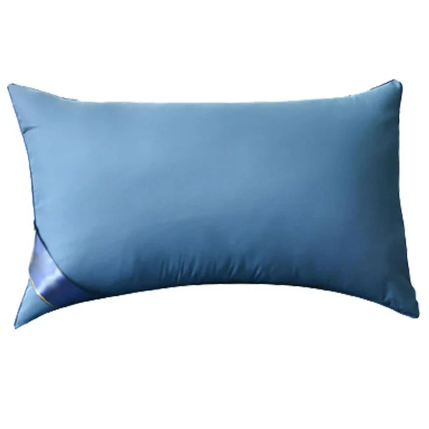 Soft And Supportive Down Bed Pillow Suitable for Back Side And Stomach Sleepers Made of Skin-friendly Cotton Fabric on Clearance