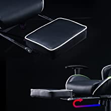 Gaming Chair Racing Style Recliner with Footrest - Pocket Spring Breathable Cushion High Back PC Computer Desk Office Chair - Lumbar Support Headrest
