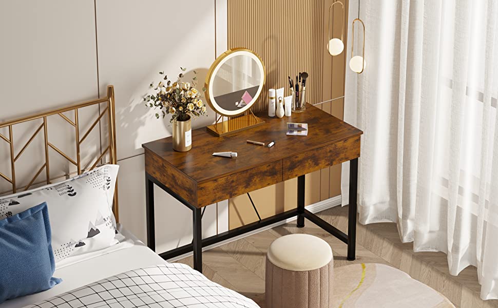 Home Office Desk with Storage
