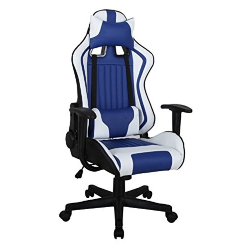 Gaming Chair, Backrest and Seat Height Adjustable Swivel Recliner Racing Office Computer Ergonomic Video Game Chair with Headrest Lumbar Support