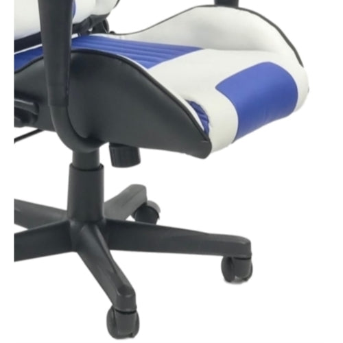 Gaming Chair, Backrest and Seat Height Adjustable Swivel Recliner Racing Office Computer Ergonomic Video Game Chair with Headrest Lumbar Support