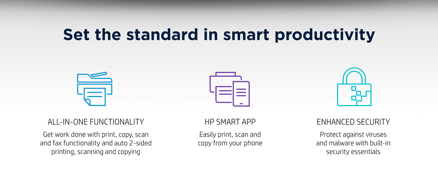 HP OfficeJet Pro 9015e , 6 Months Free Instant Ink with HP, All-in-One Wireless Color Printer for Home Office