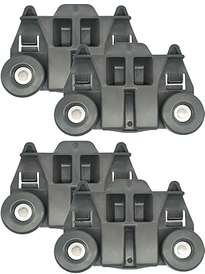 Wheel is for use on the lower dish rack in a dishwasher, noisy when rolling the dishrack? you can choose to replace the Dishwasher Lower Rack Wheels.