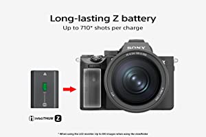 Sony a7 III Full-Frame Mirrorless Interchangeable-Lens Camera with 28-70mm Lens Optical with 3