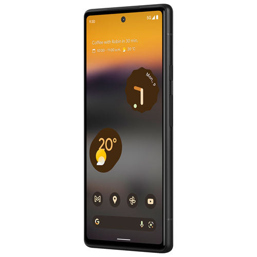 Google Pixel 6a 5G 128GB Canadian Model Unlocked- Charcoal (Renewed)