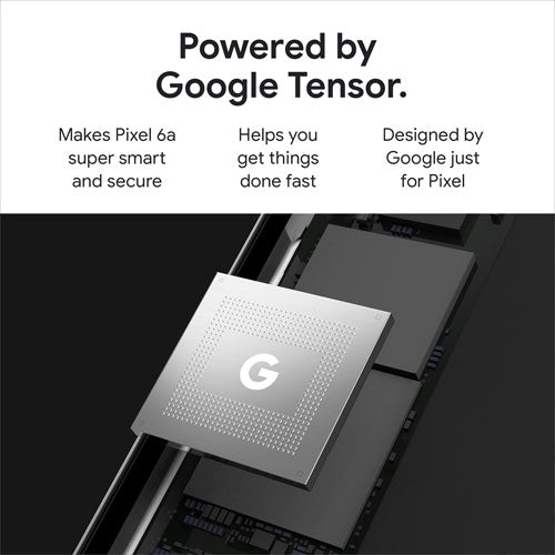 Google Pixel 6a 5G 128GB Canadian Model Unlocked- Charcoal (Renewed)