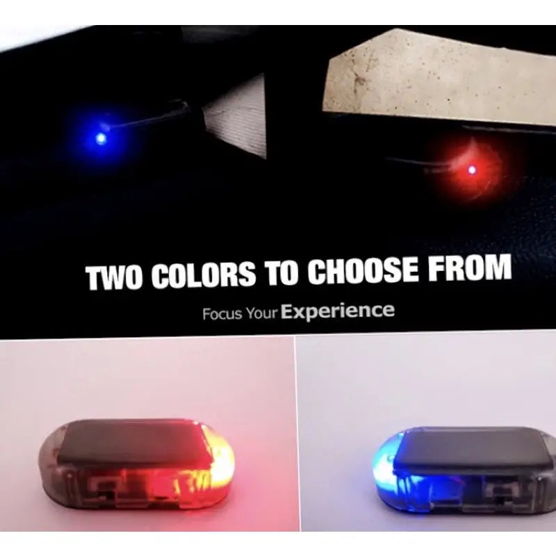 Anti-Theft Light Car Anti-Theft Security System Warning Theft Universal Flashing Warning Light