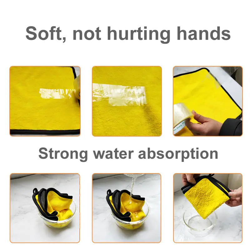 Car Care Towel, Super Absorbent, Cleaning Supplies, Cleaning Tool, Back To School