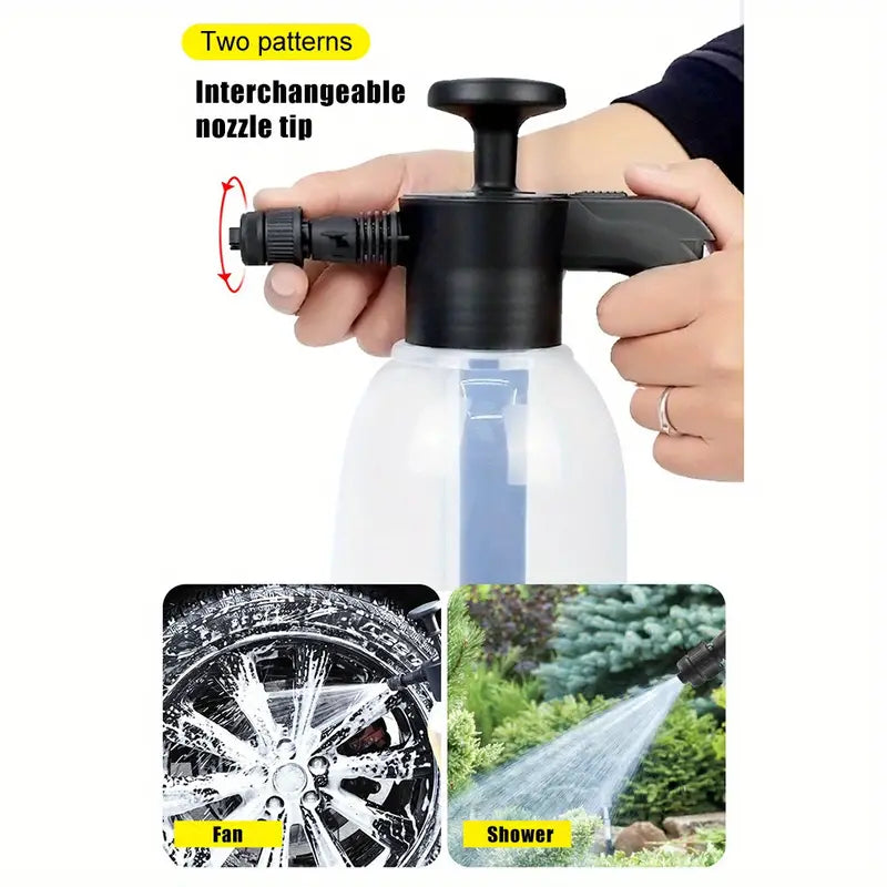 Car Cleaning Tools Gardening Spray Bottle Air Pump Watering Can,  Air Pressure Sprayer Plastic Disinfection Water Bottle