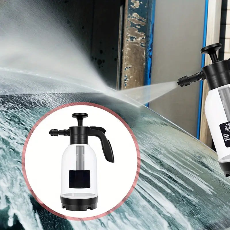 Car Cleaning Tools Gardening Spray Bottle Air Pump Watering Can,  Air Pressure Sprayer Plastic Disinfection Water Bottle