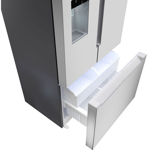 this fridge provides ample space for your food and beverages, while the freestanding design offers flexible placement. 36