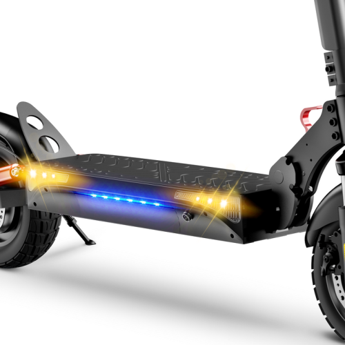 The Circooter Mate electric scooter for adults is a great option. With an 800W motor,Electric Scooter Adult(800W Motor/40KM Range/45 KM/HTop Speed/Dual Suspensions/10''Off-Road Tires, 360