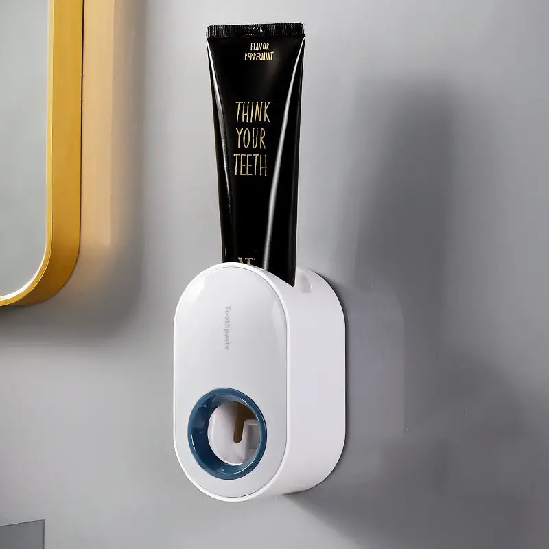 Toothpaste Dispenser Wall Mount for Bathroom Automatic Toothpaste Squeezer