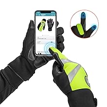 3M Thinsulate insulation C100 lining to ensure our gloves for stay-dry comfort and traps warm air to keep your hands warm, Winter Mechanic Gloves, Cold Weather Waterproof Safety Work Gloves,