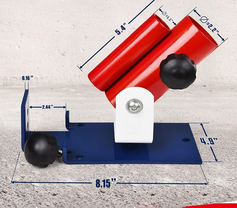 Barbell is designed with the US flag color, which brings strength and an energetic feeling for users, T-Bar Row - Landmine Attachment