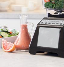 Quickly mix batters for pancakes, waffles, cookies, muffins, crêpes, and cakes. Blendtec machines can also knead thick bread and pizza dough, 10-Speed Professional-Grade Countertop