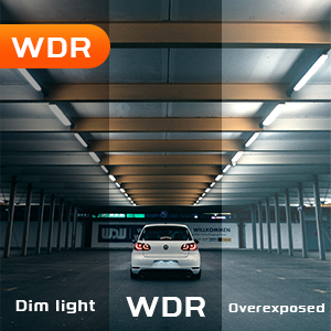 WDR Function, Waterproof Rear Camera, Advanced Sensor, waterproof rear camera, which has 4 LED lights. It's IPX7 waterproof, so no worry with the rain.