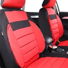 Make it perfectly fit for most of vehicles and quite easy to install. Easy to install and clean. Car Seat Covers Set, Foam Back Support, Airbag Compatible, 100% Breathable
