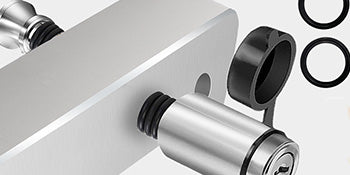 :Trailer hitch ball mount is designed using powder coated aircraft-grade aluminum. which grants long-lasting defense against rust, wear and corrosion  Fits 2.5 Inch Receiver,8-Inch Drop/Rise Drop Hitch, 2
