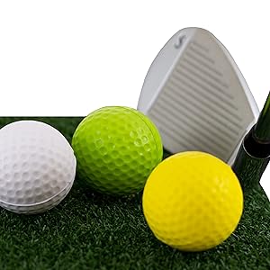 48 Mixed Foam Balls in bag simulates the flight of a real golf ball. Golf JR416 Gifts and Gallery Incorporated Golf Practice Balls
