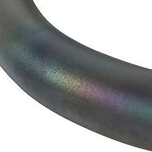 Comfortable Handle And Grip Feeling It's comfortable and soft PU leather Feel Very comfortable when driving. Protect your hands, Glossy Color Changing PU, Anti-Skip Veins Design