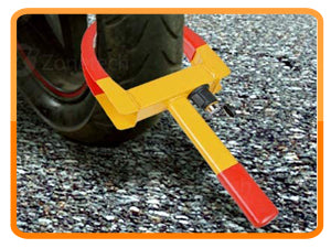Anti- Theft Protective Vehicle Wheel Clamp for Car