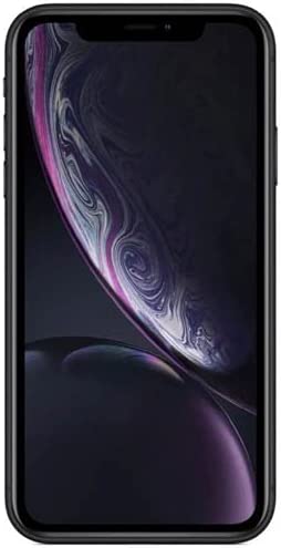 Apple iPhone XR, 64GB, Black - Fully Unlocked (Renewed)
