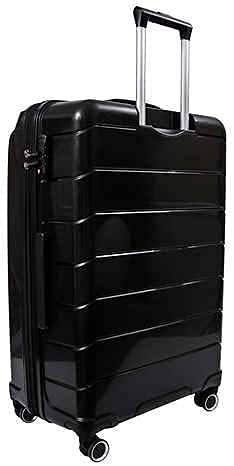 Optimum 3Pcs Hardside Spinner Rolling Luggage & Wet Pouch Set Carry-On Suitcase