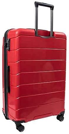 This 3-piece luggage set is expertly crafted using top-quality Polypropylene, Optimum 3Pcs Hardside Spinner Rolling Luggage