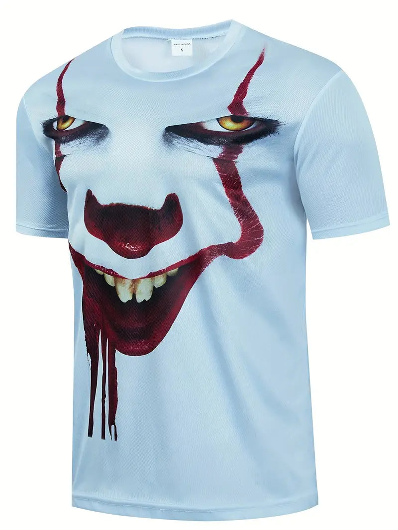 IT Pennywise Big Face Clown WHITE