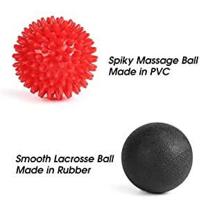 Home gym, Muscle Roller Stick and Massage Balls