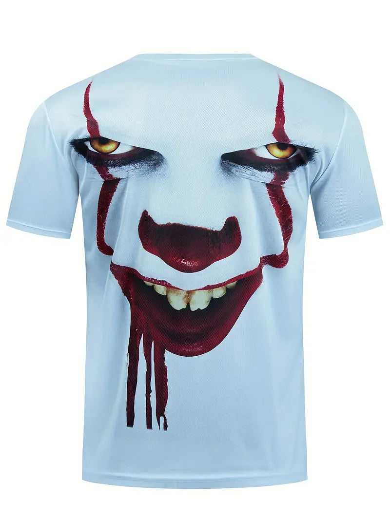 IT Pennywise Big Face Clown WHITE