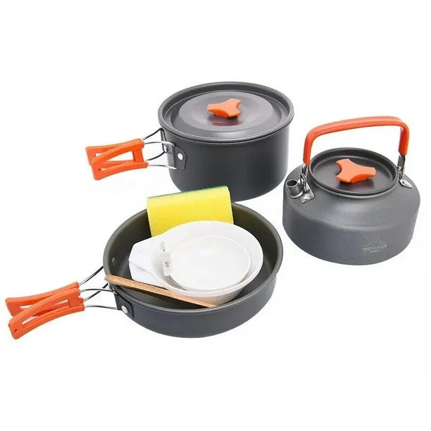 Tourist Dishes Bowler Kitchen Equipment Gear Utensils Hiking Picnic Travel