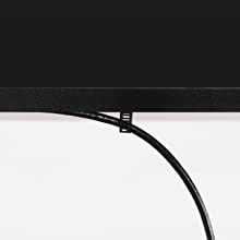 Black 3-Piece Table Top, electric Height Adjustable DESK