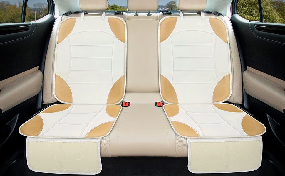 Car Seat Protector  , Carseat Protectors for Vehicles,car seat protector for baby car seat with feet rest is made of leather, it’s waterproof and convenient to clean, you just need to wipe this auto seat protector with towels and dry it naturally,