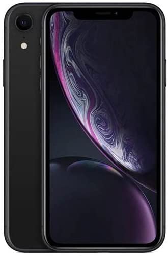 Apple iPhone XR, 64GB, Black - Fully Unlocked (Renewed)
