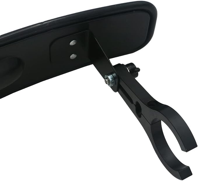 The balck rearview mirror glass is made of high quality PP plastic and glass, durable and tough for a long service life.  Side Rear View Mirror Center Universal