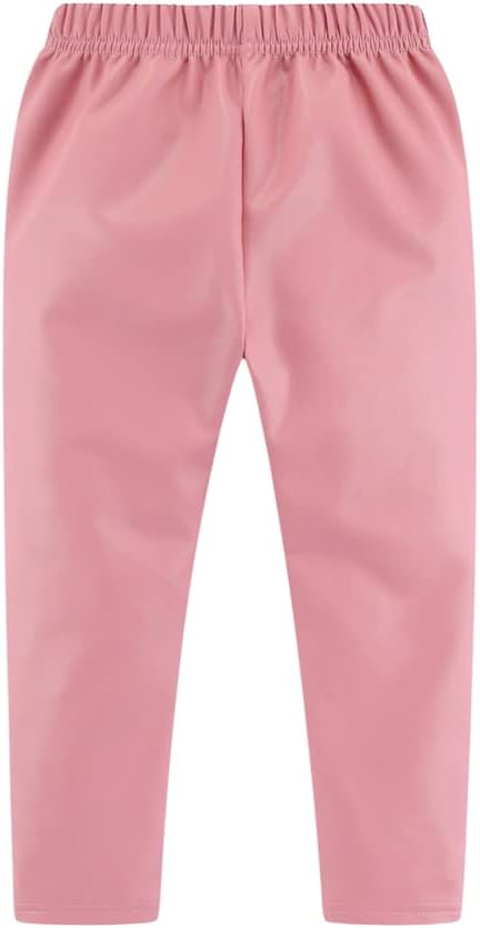 Meticulously sewn with attention to detail, ensuring the leggings are well-made, long-lasting, and able to withstand frequent washing, Warm Pants Faux Leather Fleece Lined
