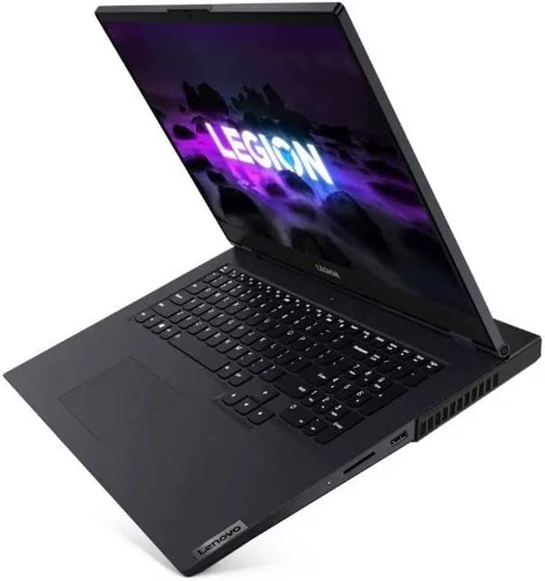 Legion 5 17ACH6 17.3" FHD Gaming Laptop - AMD Ryzen 5 5600H, 8GB RAM, 256GB SSD, Windows 11 Home, GeForce GTX 1650 - Phantom Blue with Shadow Black (82K00045US)