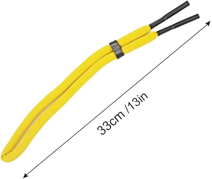 The surface of this Floating Sunglass strap is knitted with Polyester yarn and the core is foam tube which is the reason it can floating on the water