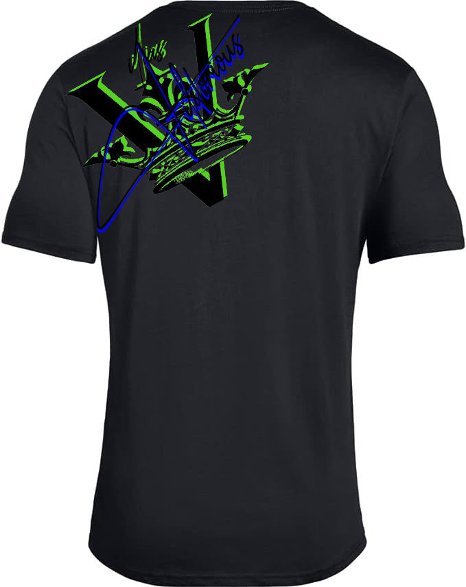 V - Men's Short Sleeve Sun Protection UPF 50+ Quick-Dry Athletic Workout Shirts Outdoor Fishing Swim Tee Shirt Infinity