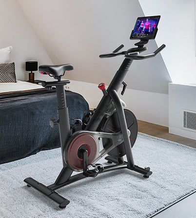 Indoor Exercise Bike with Thousands of Live and On-Demand Workout Classes, Motivating Cardio Bluetooth Connection, Smart Magnetic Bike