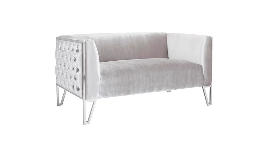 Velvet Loveseat Sofa, Modern Loveseat Couch with Golden Metal Legs Club, r Sofa Chairs for Apartment Small Spaces,Teal
