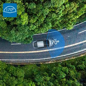 1080P Superior Night Vision Dash Camera: 6 unique infrared LED fill lights allows the dash cam to perform optimally in low light situations.