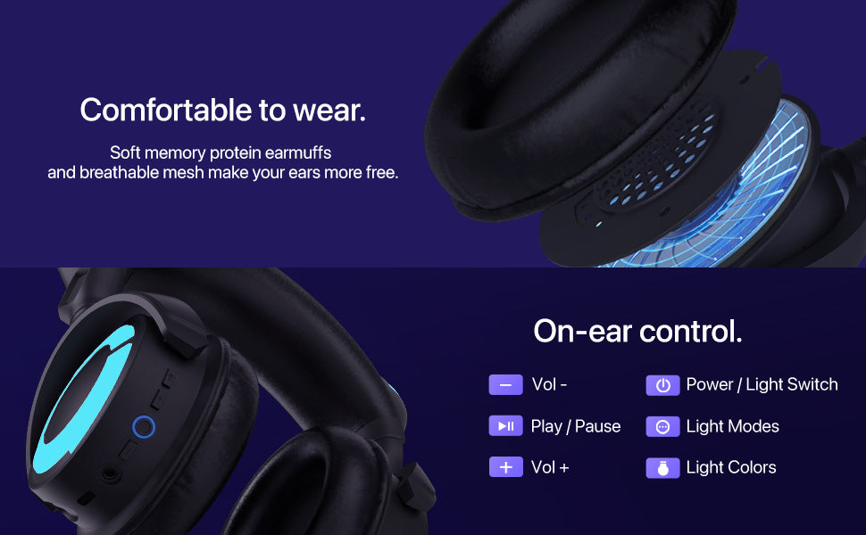 Wired Gaming Headset with Attachable HD Microphone