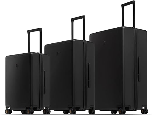 Luggage Sets, 20 Inch 24 Inch 28 Inch Hardshell Suitcases, suitcase was made of 3-Layer polycarbonate hardshell. High-strength and sturdy to provides elasticity and resiliency